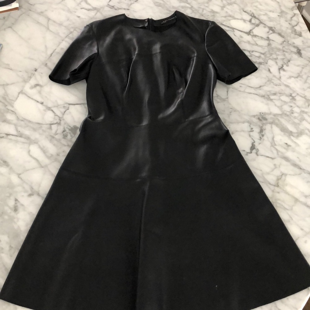 Pleather Dress